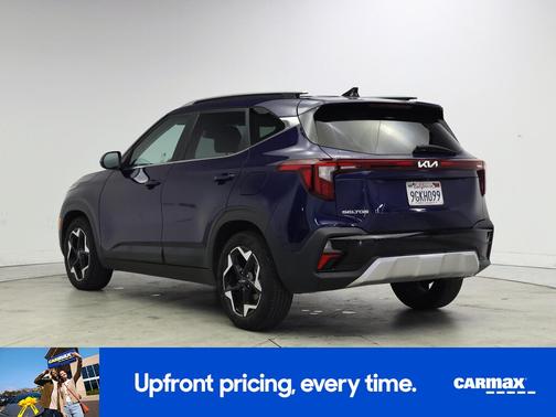 Blue 2024 Kia Seltos EX