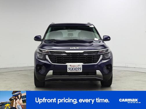 Blue 2024 Kia Seltos EX