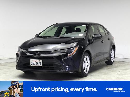 Black 2023 Toyota Corolla LE