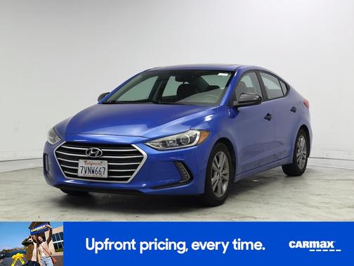 Blue 2017 Hyundai ELANTRA SE
