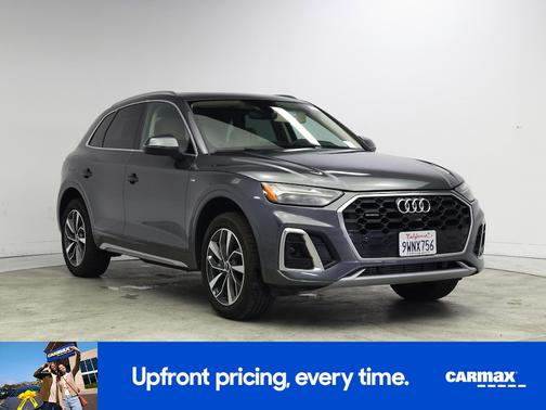 Gray 2022 Audi Q5 S-Line Premium Plus