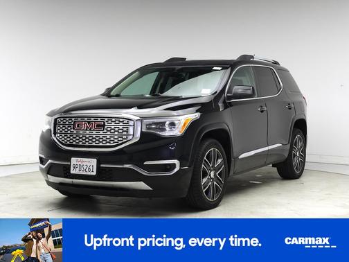 Black 2017 GMC Acadia Denali