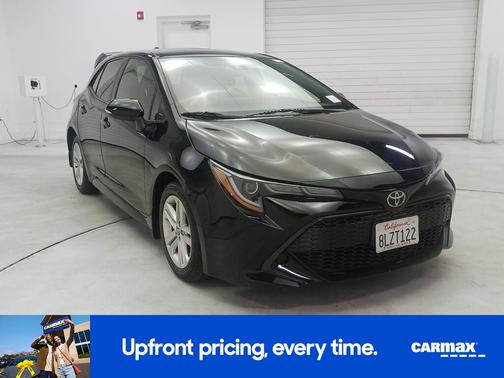 Black 2019 Toyota Corolla Hatchback SE