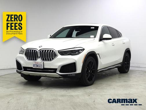 White 2020 BMW X6 xDrive40i