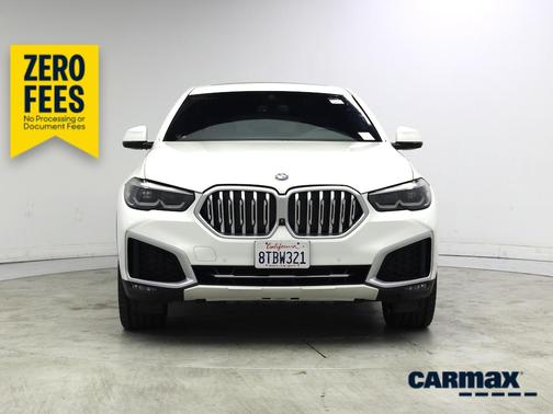 White 2020 BMW X6 xDrive40i