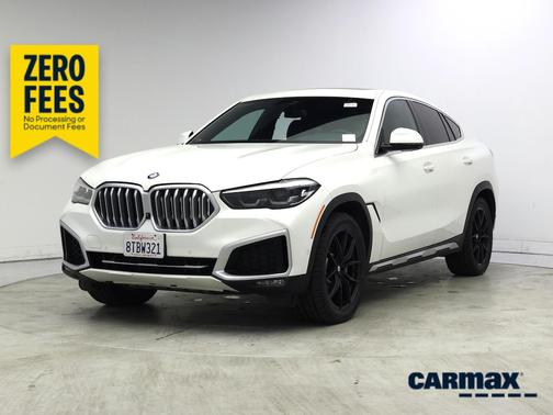 White 2020 BMW X6 xDrive40i
