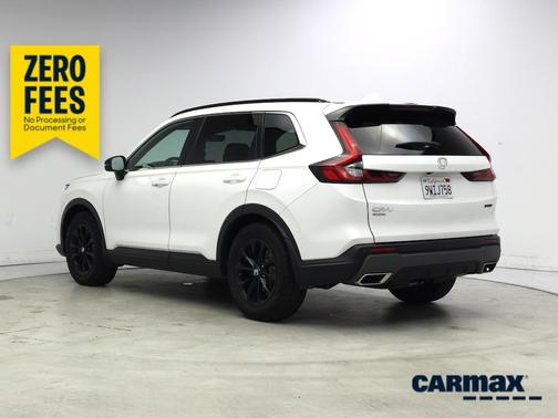 White 2025 Honda CR-V Hybrid Sport-L