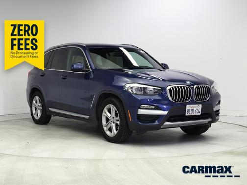 Blue 2019 BMW X3 sDrive30i