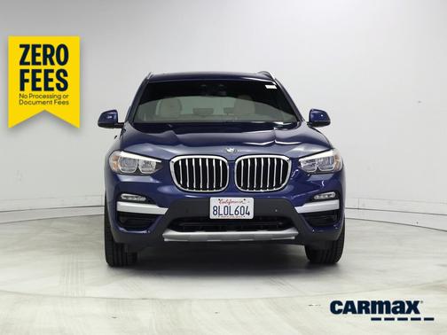 Blue 2019 BMW X3 sDrive30i