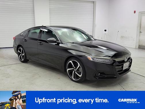 Black 2022 Honda Accord Sport
