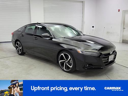 Black 2022 Honda Accord Sport