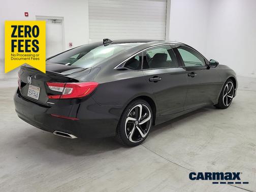 Black 2022 Honda Accord Sport