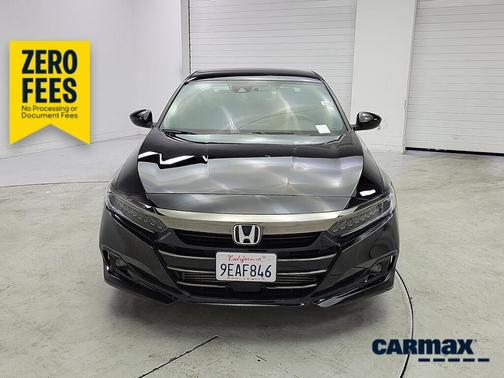 Black 2022 Honda Accord Sport