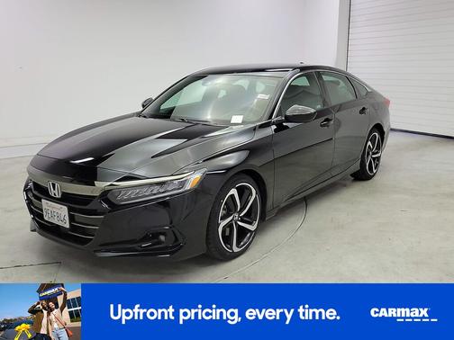 Black 2022 Honda Accord Sport