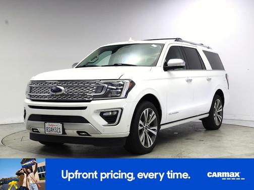 White 2020 Ford Expedition Max Platinum