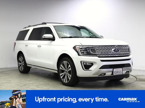 White 2020 Ford Expedition Max Platinum