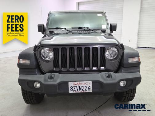 Gray 2021 Jeep Wrangler Unlimited Sport S