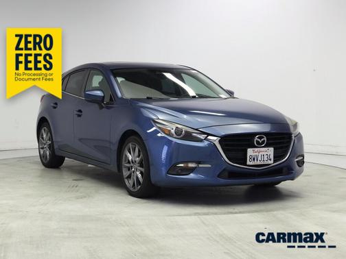 Blue 2018 Mazda Mazda3 Grand Touring