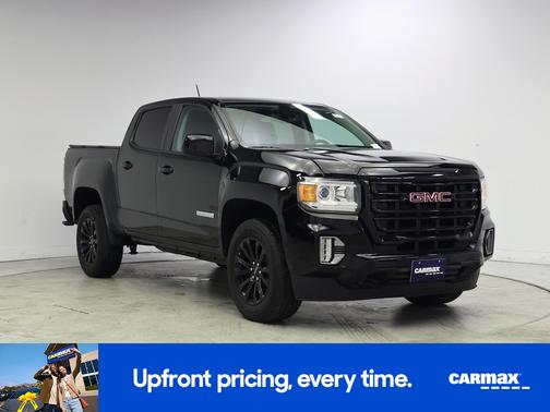 Black 2022 GMC Canyon Elevation