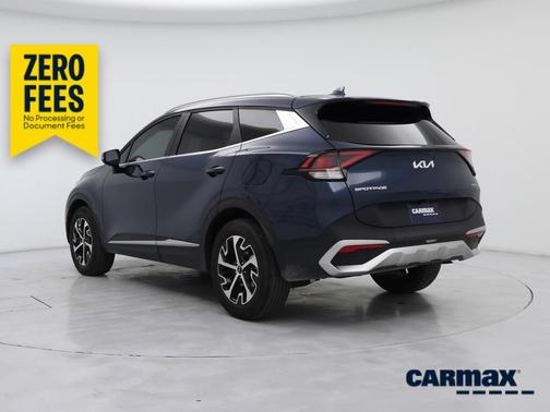 Blue 2024 Kia Sportage Hybrid EX