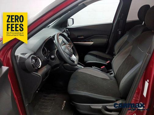 Red 2020 Nissan Kicks SV