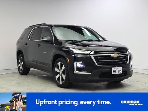 Black 2022 Chevrolet Traverse LT Leather