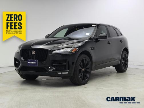 Black 2018 Jaguar F-PACE R-Sport