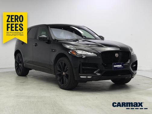 Black 2018 Jaguar F-PACE R-Sport