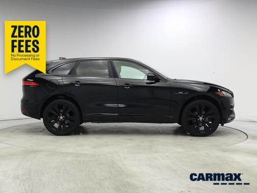 Black 2018 Jaguar F-PACE R-Sport