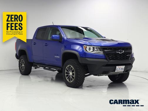 Blue 2019 Chevrolet Colorado ZR2