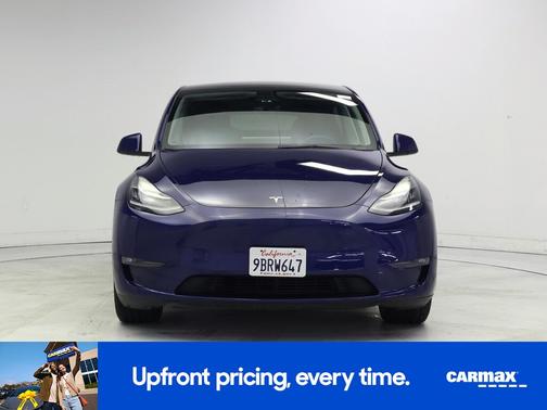 Blue 2022 Tesla Model Y Long Range
