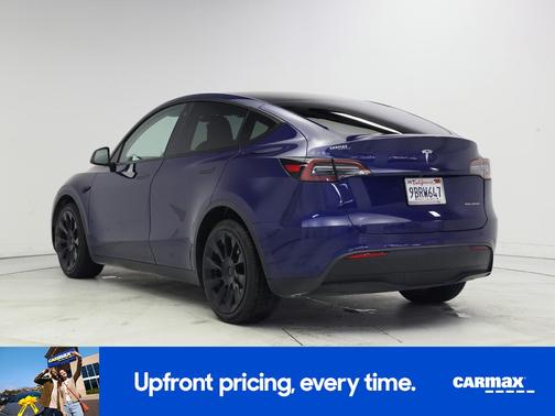 Blue 2022 Tesla Model Y Long Range