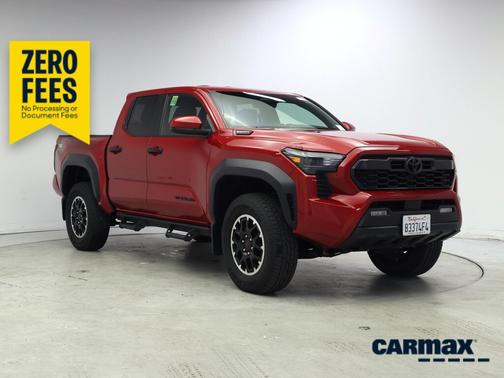 Red 2025 Toyota Tacoma Hybrid TRD Off Road