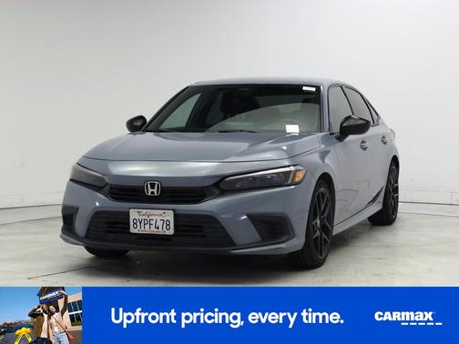 Gray 2022 Honda Civic Sport