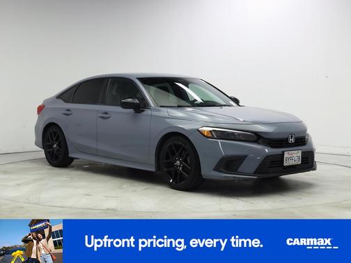 Gray 2022 Honda Civic Sport