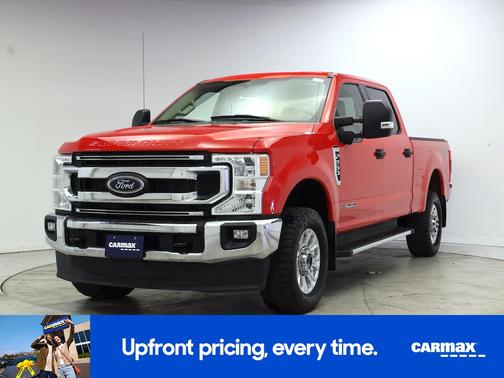 Red 2021 Ford F-250 XLT