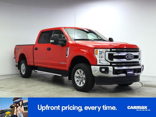 Red 2021 Ford F-250 XLT