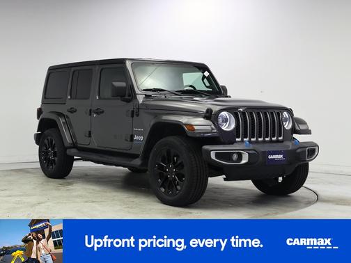 Gray 2023 Jeep Wrangler 4xe Unlimited Sahara
