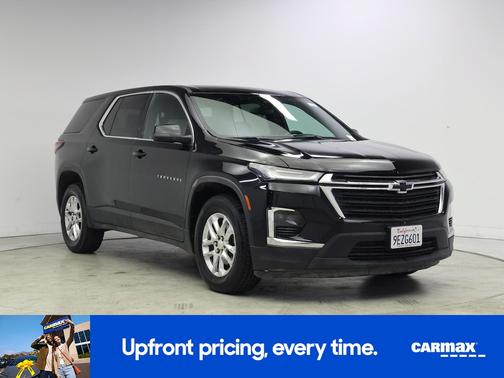 Black 2023 Chevrolet Traverse LS
