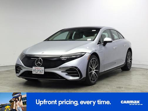 Silver 2023 Mercedes-Benz EQS 580