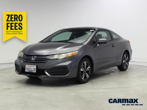 Gray 2015 Honda Civic EX