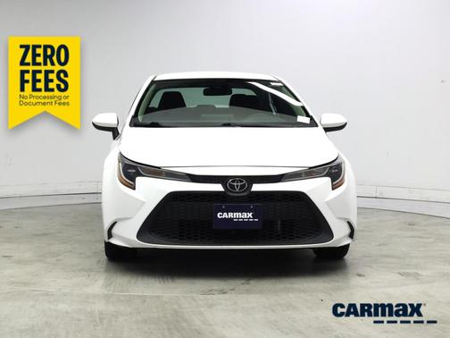 White 2022 Toyota Corolla LE