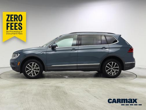 Blue 2021 Volkswagen Tiguan SE