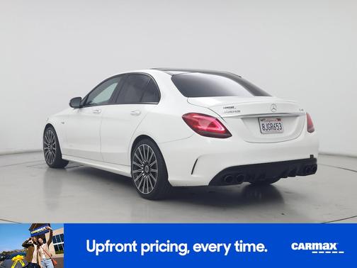 White 2019 Mercedes-Benz AMG C 43