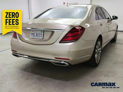 Gold 2019 Mercedes-Benz S-Class