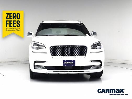 White 2020 Lincoln Aviator Black Label