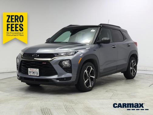 Gray 2021 Chevrolet Trailblazer RS