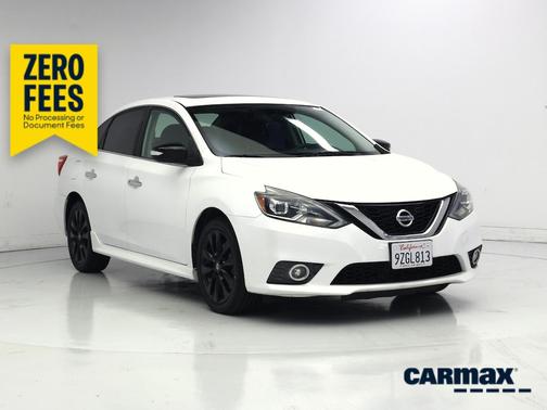 White 2017 Nissan Sentra SR Turbo