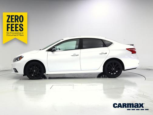 White 2017 Nissan Sentra SR Turbo