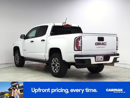 White 2022 GMC Canyon AT4 with Leather